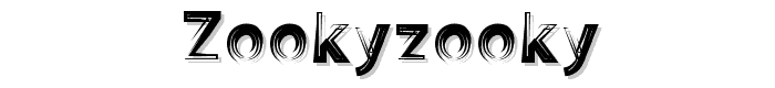 ZookyZooky font