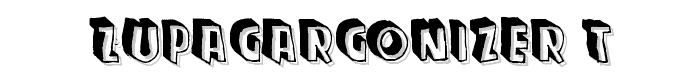 Zupagargonizer%20T font