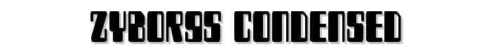 Zyborgs%20Condensed font