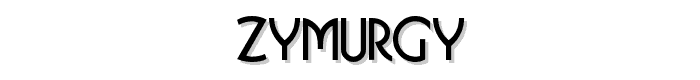 Zymurgy font